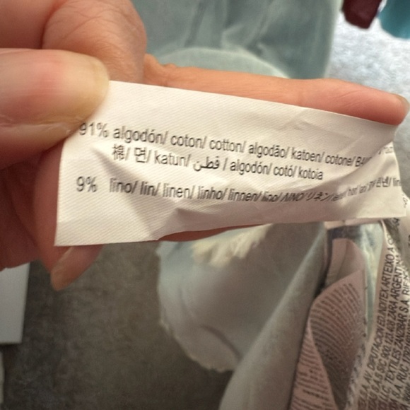 ☁️🌿 NWT ZARA One-Shoulder Denim Midi Dress – Size XL - Picture 5 of 5